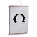 Plakat - Orara Studio - You had med at hello penguin