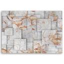 Canvasbillede, Liljer blomster 3D baggrund