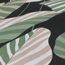 Papel pintado hojas verde negro - plantas papel pintado no tejido floral moderno