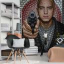 Fototapet - Ben Heine - Circlism - Eminem