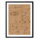 Póster The Miuus Studio - Cara abstracta