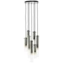 Pendelleuchte Hilla, grau, ⌀32 cm, Metall Lampe