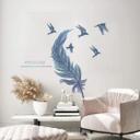 Sticker mural Freedom - Plume et oiseaux