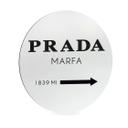 Wandcirkel Alu-Dibond Prada Marfa
