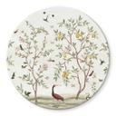 Tableau sur verre rond Sir Edward - Chinoiserie au citronnier