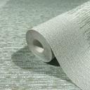 Papel pintado no tejido con rayas y finas líneas textura verde