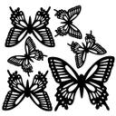 Sticker mural - Set papillons