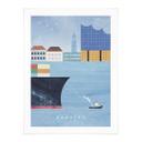 Plakat Rivers - Hamburg