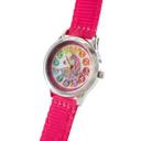Kinder Armbanduhr Einhorn - Lernuhr analog - Pink