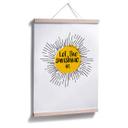 Póster Let the sunshine in