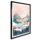 Póster SpaceFrog Designs - Amanecer en el lago
