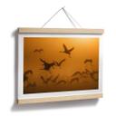 Póster Rosenblatt - Bandada de pájaros al amanecer