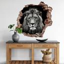 3D Wallsticker havmand - mandlig løve