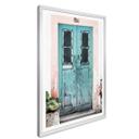 Póster Hugonnard - Puerta azul en Lisboa