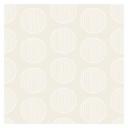 Azulejos Adhesivos Boho - círculos crema - lote de 12