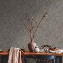 Papel pintado efecto mármol piedra gris oro papel pintado no tejido mármol antracita diseño Muestra