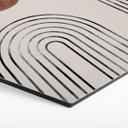 Hexagone - Alu-Dibond 1X Studio - Arcs et pois
