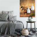 Poster autocollant - W - La Force des Chevaux