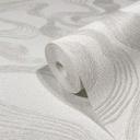 grafisk tapet, non-woven tapet Kumano hvid