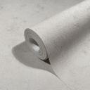 Papel pintado no tejido con aspecto de escayola moderna textura gris, beige