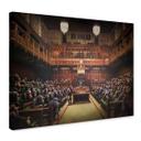Canvasbillede Banksy - Devolved Parliament