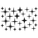 Wallsticker - En Stjerneklar Nat