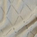 Homing Ösenschal Deron beige, silber -  2.45 x 1.4 m