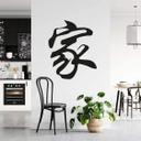 Wallsticker -  Kinesiske skrifttegn - Familie 01
