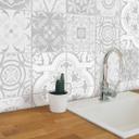 Azulejos Adhesivos adornos aspecto hormigón 01 - lote de 12