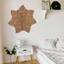 Madera Artística Caoba - Mandala Flor 02