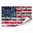 Zelfklevende Poster  Stars and Stripes