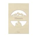 Cuadro decorativo de álamo - Montaña de viaje
