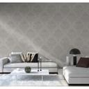 Papel pintado no tejido Livingwalls Papel pintado barroco Metropolitan Stories Alena St. Petersburg beige, gris