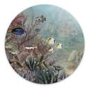Tableau sur alu-Dibond rond Sir Edward - habitant du corail