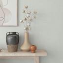 Papel pintado no tejido en blanco, gris con textura de yeso liso
