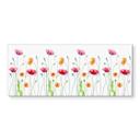 Køkken backsplash Disher - Colourful Poppies