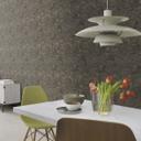 Tapet med metallook, Factory V sort tapet med metaleffekt