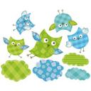 Sticker mural - Set d'animaux rigolos 02