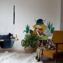 Muursticker Wickie de Viking Snorre 1