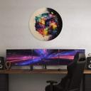 Væg cirkel træ Heine - Magical Rubik's Cube