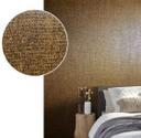 Tekstureret, non-woven Natural Opulence tapet i kobber