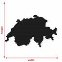 Akryl dekorationskort Schweiz
