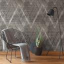 A.S. Création non-woven tapet BOS - grafisk tapet 3D effekt sort, guld