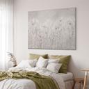 Canvas schilderij wilde bloemenweide met vlinders in Scandinavisch design - Ms Tiff