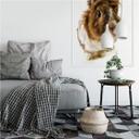 Poster autocollant - W - Lapin