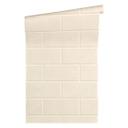 Versace tapet, Fleecetapet Via Gesú tapet i stenoptik, beige, creme