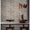 Papel pintado tejido-no tejido Livingwalls Metropolitan Stories papel pintado oriental Said Marrakech beige, gris