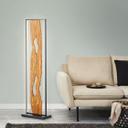 LED-Stehleuchte Elea aus Holz, Holz Stehlampe