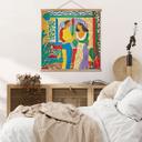Póster de tela Lovers - Inspirado en Matisse - Zamart - Cuadrado