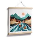 Plakat Bjergland flod - SpaceFrog Designs